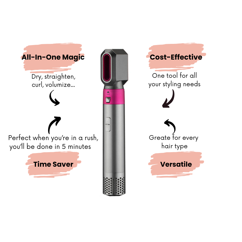 EdWhite™ 5-in-1 Magic Hair Styler